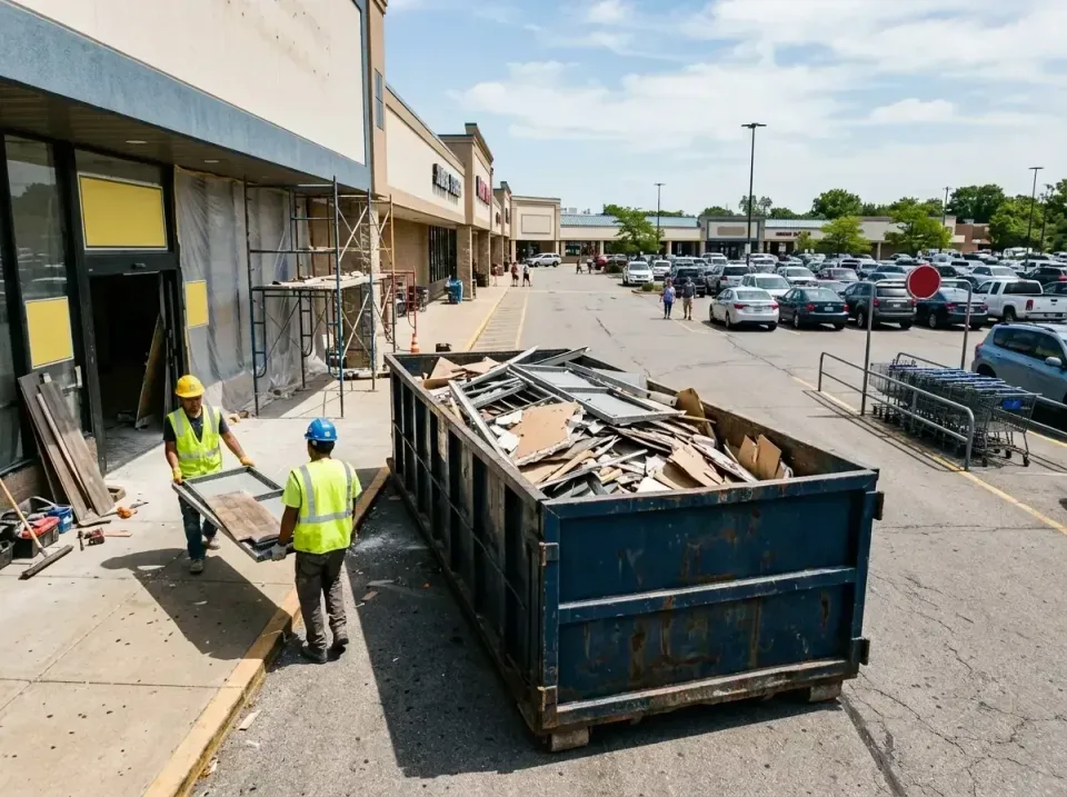 retail-store-renovation-debris-003 — frequently asked questions, Roll-off Dumpster Rentals in Georgetown, IN